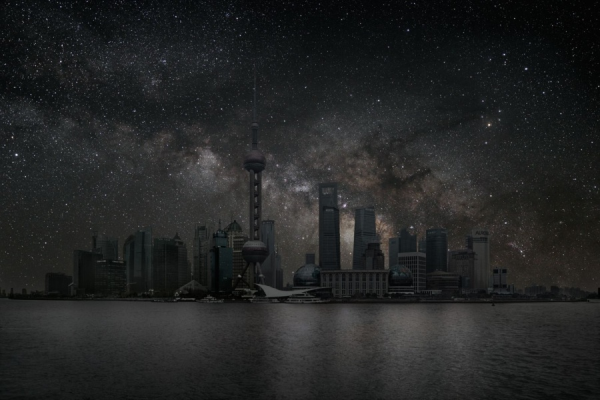 Shanghai Pudong Image - Credit & Copyright - Photo Thierry Cohen,  Courtesy Danziger Gallery, New York-resized-600