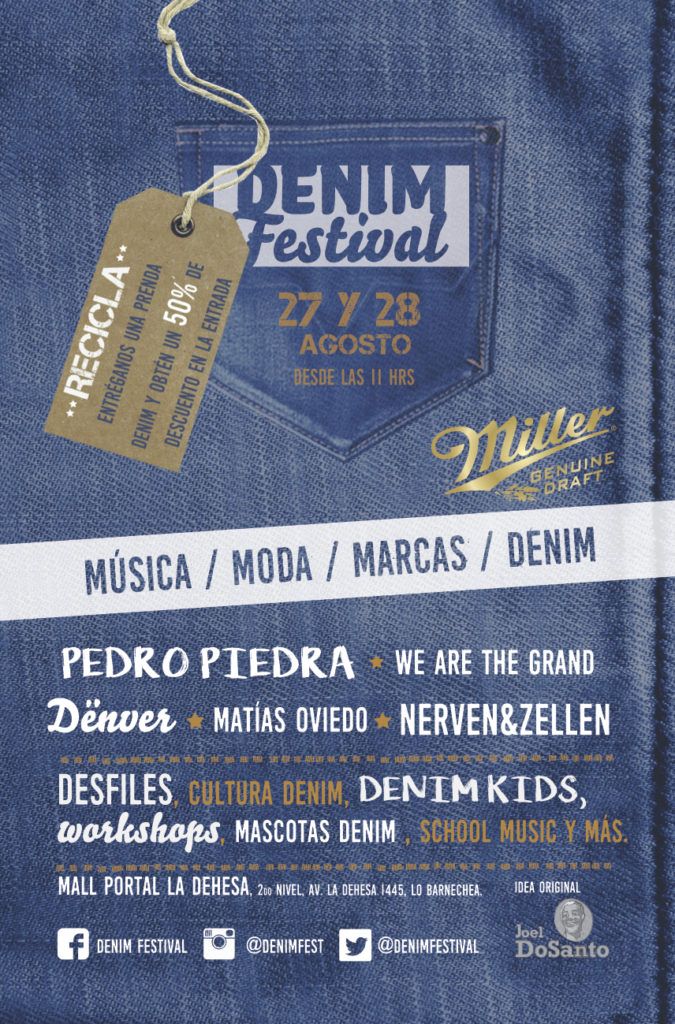 Afiche Denim Festival 2016